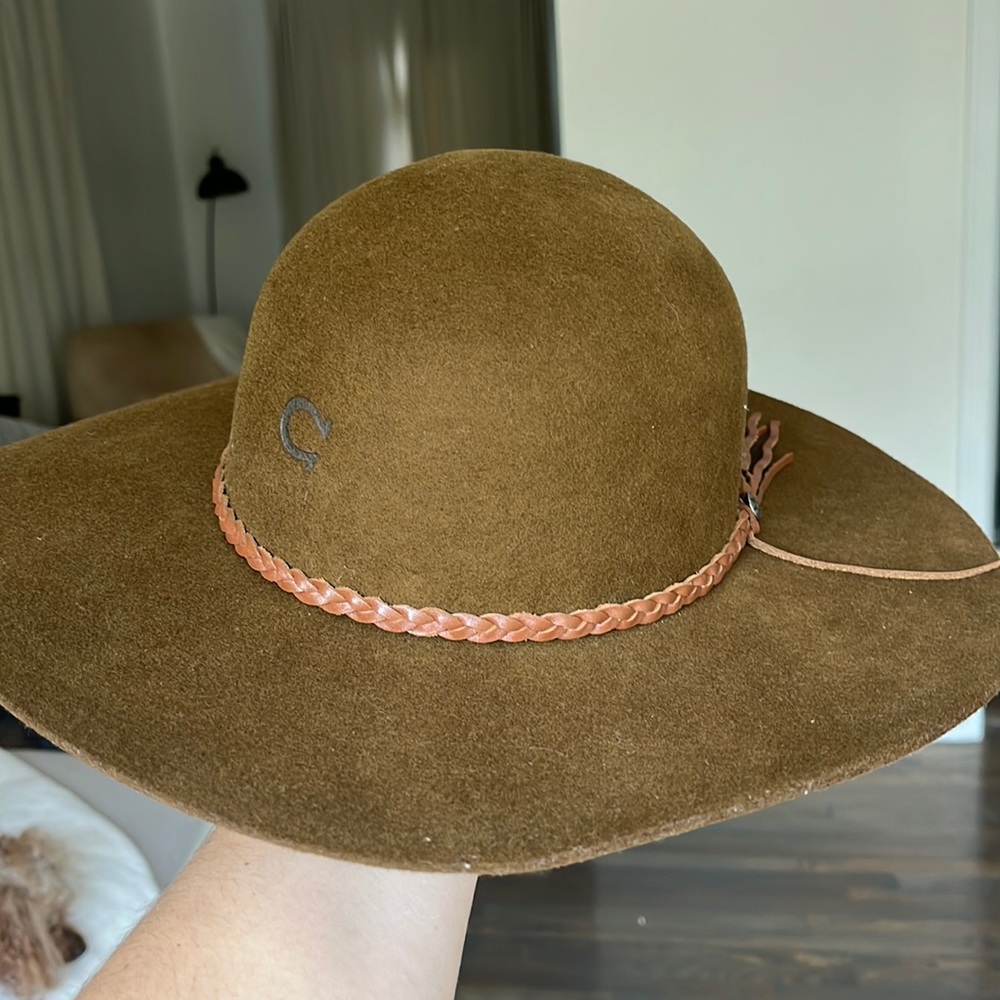 Charlie 1 Horse brown felt hat